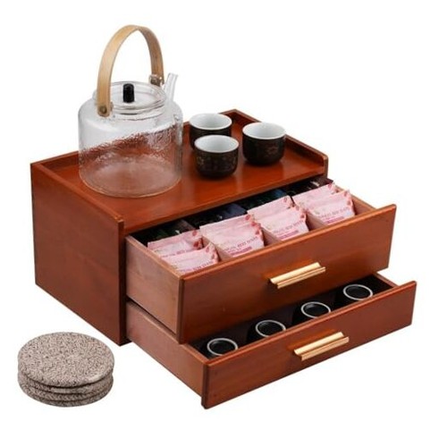 Tea organizers and storage box - organizers,
